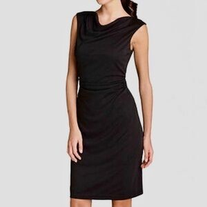 DAVID MEISTER Flattering Black Cocktail Dress Size 4